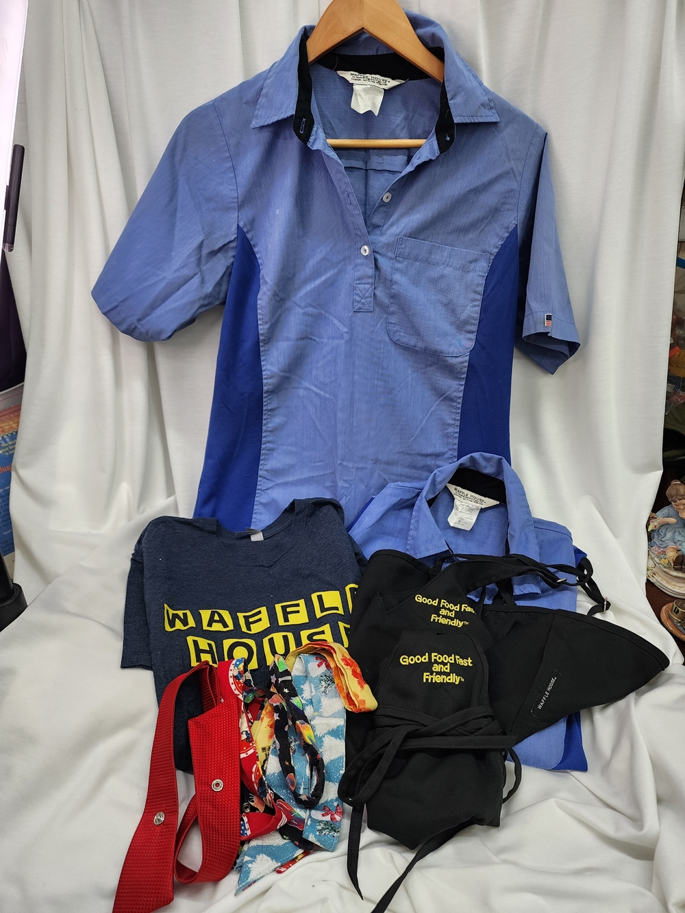 Waffle House Uniform Lot Ladies S/m